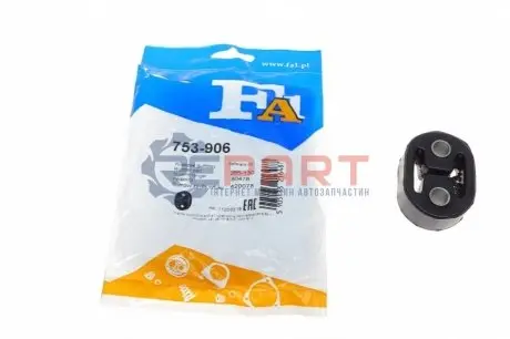 Фото Гумка глушника Nissan Patrol 3.0 D 07-/X-Trail 2.0/2.2/2.5 dCi 01-13 Fischer Automotive One (FA1) (753-906) зображення 1