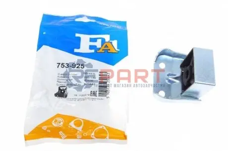Кронштейн кріплення глушника Nissan Primera 1.6-2.2 dCi 02- (гумометалевий) Fischer Automotive One (FA1) 753-925 Купити в Україні