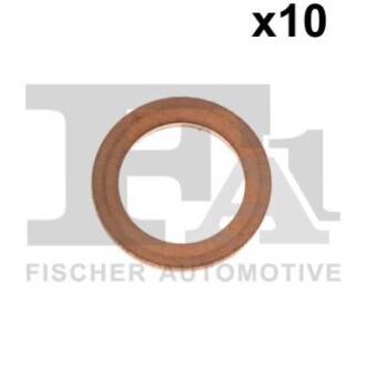 FISCHER Ущільнювальне кільце (мат. мідь) 12*18*2 мм Fischer Automotive One (FA1) 756.520.010