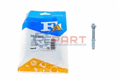 Болт вихлопної системи Dacia Dokker/Duster/Lodgy 12- (M10x77) Fischer Automotive One (FA1) 765-903 Купити в Україні