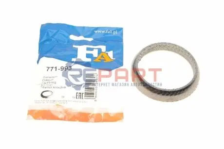 Прокладка труби вихлопної Toyota Hilux 2.5 D-4D 07-15 (кільце) Fischer Automotive One (FA1) 771993 Купити в Україні