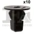 Фото Кліпса кріплення підкрила (к-кт 5шт) Citroen C1/Peugeot 108 14 Fischer Automotive One (FA1) (77-60001.10) зображення 1
