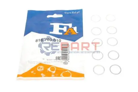 Фото Шайба болта зливу оливи BMW (16x20x1.5) (к-кт 10 шт) Fischer Automotive One (FA1) (818.760.010) зображення 1