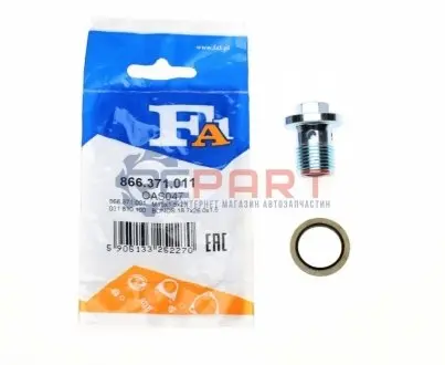 Болт зливу оливи Fiat Doblo 10-/Ducato 06-/ Opel Astra 04-15 (M18x1.5) Fischer Automotive One (FA1) 866.371.011 Купити в Україні