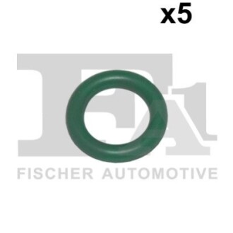 FISCHER Уплотнительное кольцо (мат. FPM) 9,9 x 15 x 2,5 green Fischer Automotive One (FA1) 924.640.005 (фото 1)