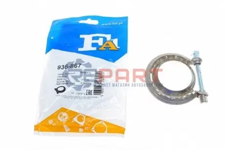 Хомут глушника Citroen C4/C5/Peugeot 307/308/407 2.0 HDi 04- Fischer Automotive One (FA1) 936867 Купити в Україні