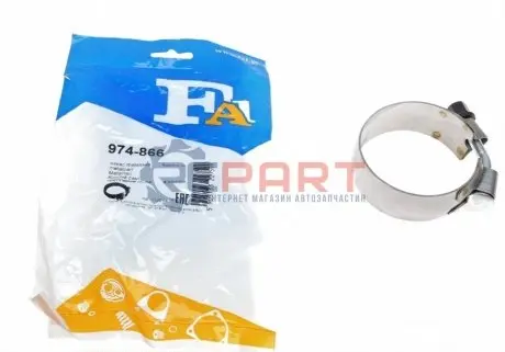 Фото Хомут глушника MB C-class (W203)/M-class (W164) 00-11 Fischer Automotive One (FA1) (974866) зображення 1