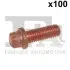 Фото Болт з головкою системи TORX з чорного металу Fischer Automotive One (FA1) (982-T06-516.100) зображення 1