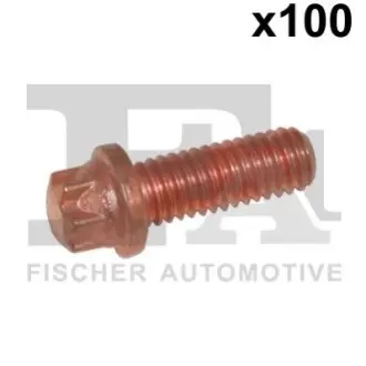 Болт з головкою системи TORX з чорного металу Fischer Automotive One (FA1) 982-T06-516.100 Купити в Україні