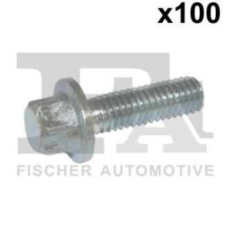 Болт с головкой системы TORX из черного металла Fischer Automotive One (FA1) 982-T06-720.100