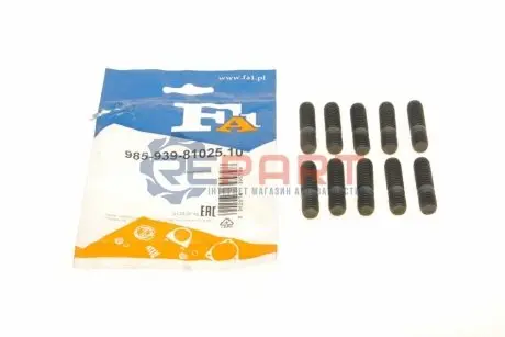 Заколка коллектора выпускного Fischer Automotive One (FA1) 985-939-81025.10 Купить в Украине
