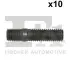 Фото ЧRUBA UKЭ. WYD. SZPILKA M10X1.5X12/M10X1.5X30 DIN939 10 SZT. VAG/DB/FORD Fischer Automotive One (FA1) (985-939-81030.10) зображення 1
