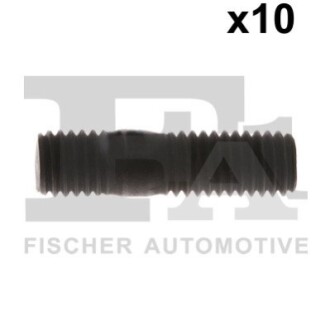 FISCHER VW Гвинт (шпилька) M8x1,25 (довжина нарізі 10 і 20 mm) HYUNDAI, FORD, MAZDA, NISSAN Fischer Automotive One (FA1) 985-939-8821.10 (фото 1)