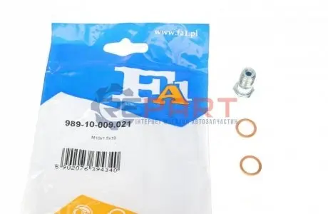 Фото Болт Banjo (банжо) Fiat Doblo 1.9 JTD 01- (M10x1.5x19) Fischer Automotive One (FA1) (989-10-009.021) зображення 1