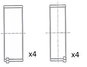 Вкладиші шатунні Sputter 0.30 PSA 2.0HDI DW10A/B Fischer Automotive One (FA1) BB2069-030 (фото 1)