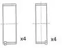 Вкладиши шатунні Psa 2.0HDI DW10A/B Sputer Fischer Automotive One (FA1) (BB2069STD) зображення 1
