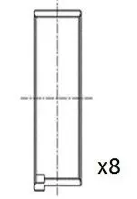 Вкладиші шатунні Alfa 156/166 2,4 JTD 97 Fischer Automotive One (FA1) BB2070STD