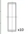 Вкладыши шатунные VW Crafter/T5 2.5 TDI 03-11 (+0.25) Fischer Automotive One (FA1) (BB2073025) изображение 1