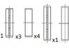 Вкладыши коренные (+0.50) Ford Tranzit 2.0DTI /2.4DTI 02- BM1020-050