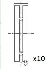 Вкладиші корінні Fischer Automotive One (FA1) BM1052-STD Купити в Україні