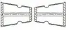 Втулки шатунов STD (к-кт 4шт)) d=28mm Ford Connect 1.8TDCI Fischer Automotive One (FA1) (BS4001STD) изображение 1