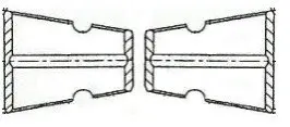 Втулки шатунов STD (к-кт 4шт)) d=28mm Ford Connect 1.8TDCI Fischer Automotive One (FA1) BS4001STD