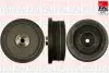 Шків колінвалу BMW 1/3/5/X3 2.0D 02- (4PK+6PK) Fischer Automotive One (FA1) (FVD1004) зображення 1
