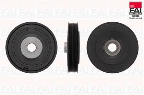 Шкив коленвала Renault Espace, Master, Megane II, Trafic 2.1 dCi, Nissan Primera 1.9dCi 4/03- Fischer Automotive One (FA1) FVD1014