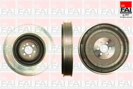 Шків колінвалу Fiat Marea/Lancia Kappa/Lybra 2.4 JTD 99-05 (6PK) Fischer Automotive One (FA1) FVD1015
