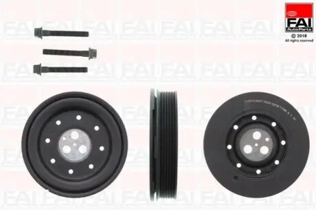 Шків колінвалу Ford Transit 2.0DI/2.0TDCI 00 Fischer Automotive One (FA1) FVD1018K
