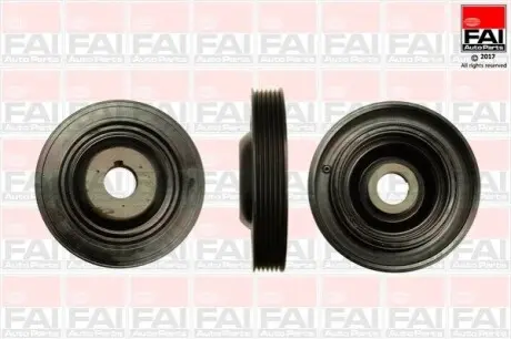 Шків колінвалу Citroen Jumpy/Fiat Scudo/Peugeot Expert 2.0D 07- (6PK) Fischer Automotive One (FA1) FVD1024