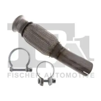 FISCHER CITROEN Р/к катализатора (гофра+хомуты) C3 1.2 17-, C3 PICASSO 1.4 09-, DS3 1.4 10-, OPEL, PEUGEOT Fischer Automotive One (FA1) KF210015 Купить в Украине