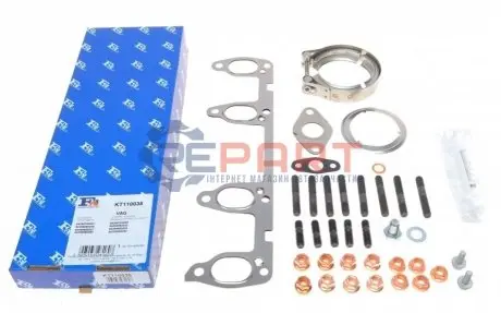 Фото 1 — Комплект прокладок турбіни VW T5 1.9 TDI 03-09 Fischer Automotive One (FA1) (KT110035) Фото Комплект прокладок турбіни VW T5 1.9 TDI 03-09 Fischer Automotive One (FA1) (KT110035) зображення 1