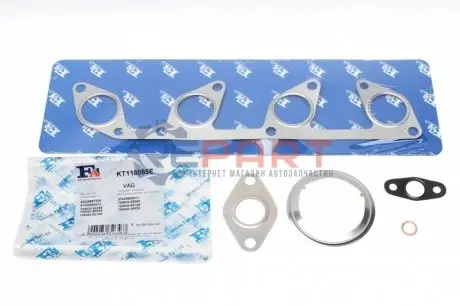Комплект прокладок турбіни VW Golf V/Passat 2.0 TDI 03-13 Fischer Automotive One (FA1) KT110085E Купити в Україні