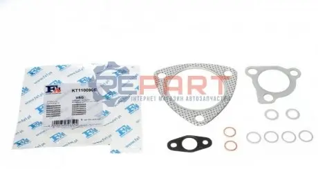Комплект прокладок турбіни VW Passat 1.8T 96-05 Fischer Automotive One (FA1) KT110090E Купити в Україні
