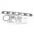 Фото FISCHER FORD К-кт. прокладок турбины FOCUS 2.5 05-, S-MAX 2.5 06-, VOLVO Fischer Automotive One (FA1) (KT130130E) зображення 1