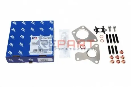Фото Комплект прокладок турбіни Renault Kangoo/Nissan Qashqai 1.5 dCi 13- Fischer Automotive One (FA1) (KT220110) зображення 1