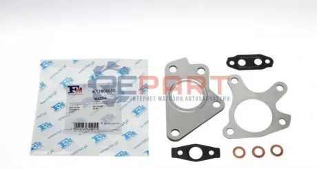 Комплект прокладок турбіни Mazda 3/6 05-12 Fischer Automotive One (FA1) KT780005E Купити в Україні