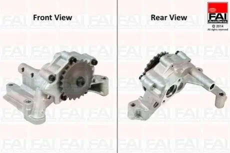 Фото Масляна помпа VAG A3/A4/A5/A6/Q5/Suoerb/Golf VI/Passat/Passat CC/Tiguan 2.0Tdi 03- Fischer Automotive One (FA1) (OP309) зображення 1