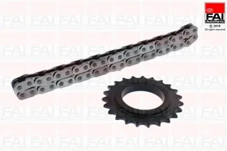 К-кт цепи со звездочками масляной помпы Renault Trafic, 2,0DCi, 09- Fischer Automotive One (FA1) OPCK10