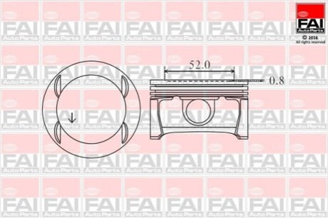 Автозапчасть Fischer Automotive One (FA1) PK11000