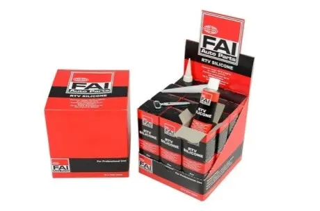 Герметик моторний (-65C +300C) 80мл (чорний) Fischer Automotive One (FA1) SIL2DB