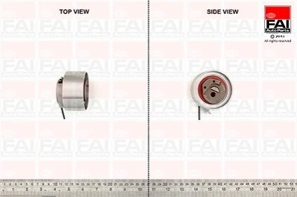 Ролик паску приводного Dodje 2,5CRD, Chrysler Voyager III 2.5CRD 08. Fischer Automotive One (FA1) T1019