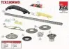 Набор цепи ГРМ FORD TRANSIT 2,2 TDCI RWD Fischer Automotive One (FA1) (TCK130RWD) изображение 1