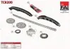 Комплект ланцюга ГРМ VW Polo/Skoda Fabia 1.2 07-14 (z=130) (+ шестерні) Fischer Automotive One (FA1) (TCK200) зображення 2
