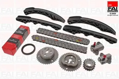 Комплект ГРМ (ланцюг + елементи) SUBARU TOYOTA Fischer Automotive One (FA1) TCK303VVTWO