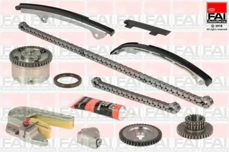Набор цепи ГРМ NISSAN PRIMERA (02-), X-TRAIL (01-) Fischer Automotive One (FA1) TCK31VVT