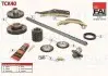 К-кт ланцюга ГРМ(з шестернею) Mitsubishi Pajero (V6) 3.2 00-/(V8) 3.2 06 Fischer Automotive One (FA1) (TCK40) зображення 1