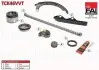 Комплект ланцюга ГРМ Nissan Micra 1.2/1.4 16V 03-10 Fischer Automotive One (FA1) (TCK46VVT) зображення 1