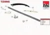 К-кт ланцюга ГРМ Opel Agila Z10XE/XEP/Astra G/H Z12EX/EXP/Z14XEL/XEP/Combo MK II Z14XEP/Corsa B/C/D Fischer Automotive One (FA1) (TCK4NG) зображення 2